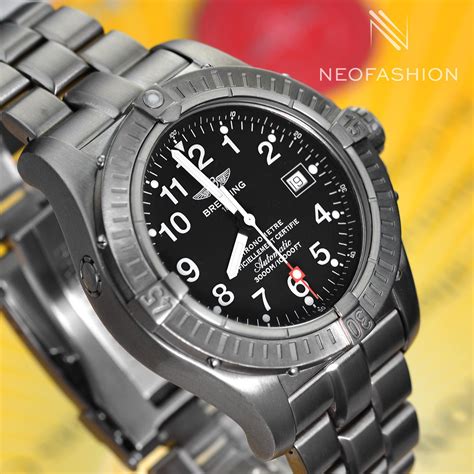 breitling avenger seawolf titanium mens watch|breitling avenger seawolf price.